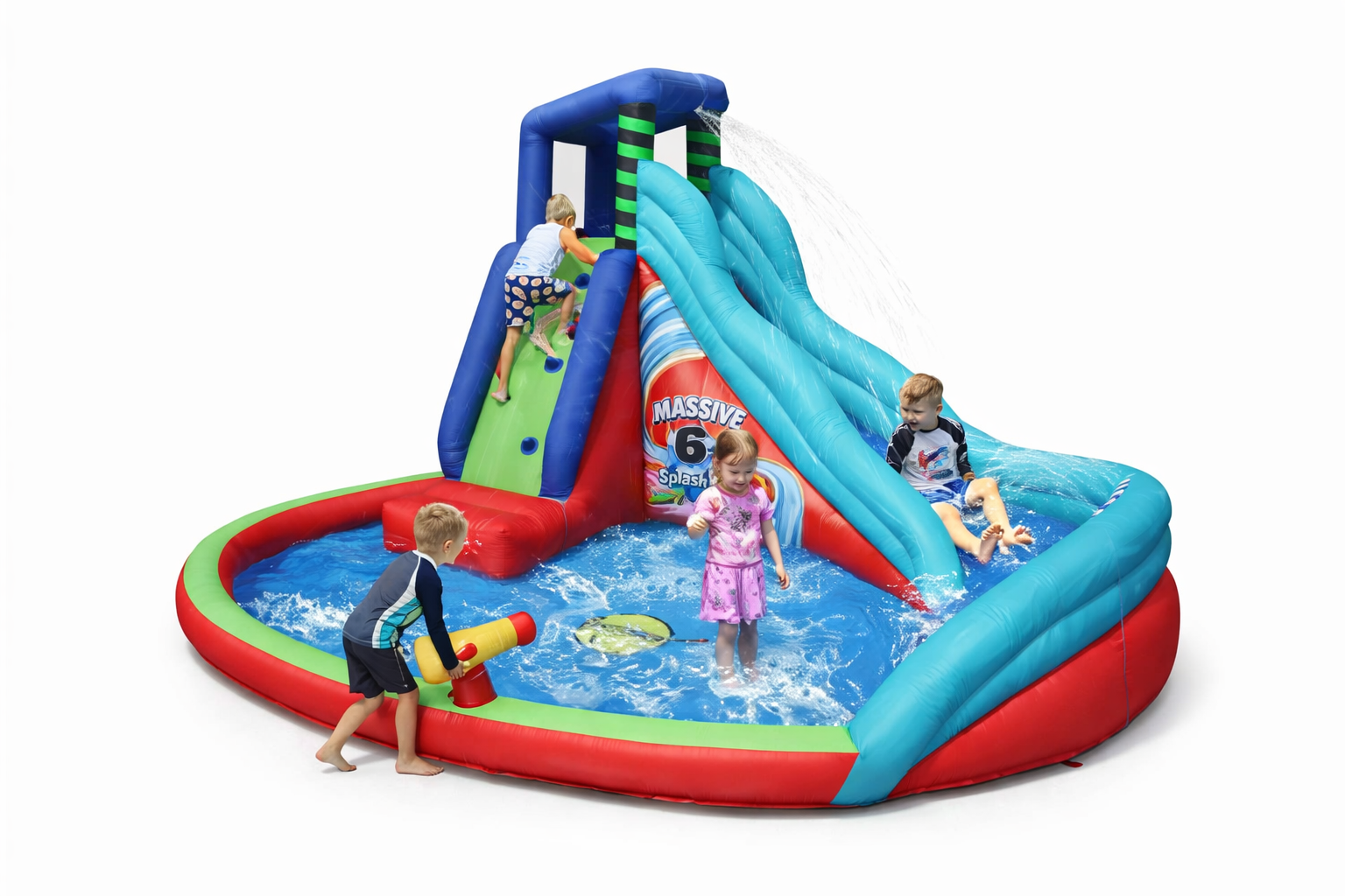 מגלשת מים גבוהה סלאלום