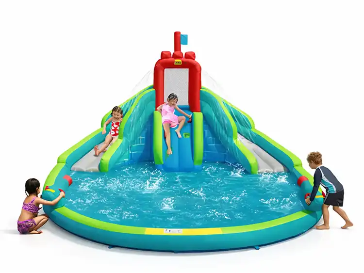 מתנפח מים המגדלור כולל 2 תותחי מים 9784